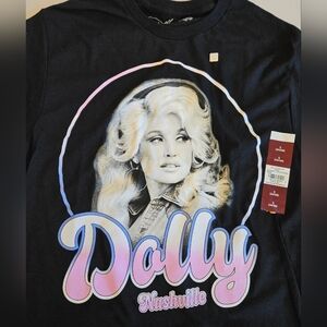 Dolly Parton Mens Black T-Shirt